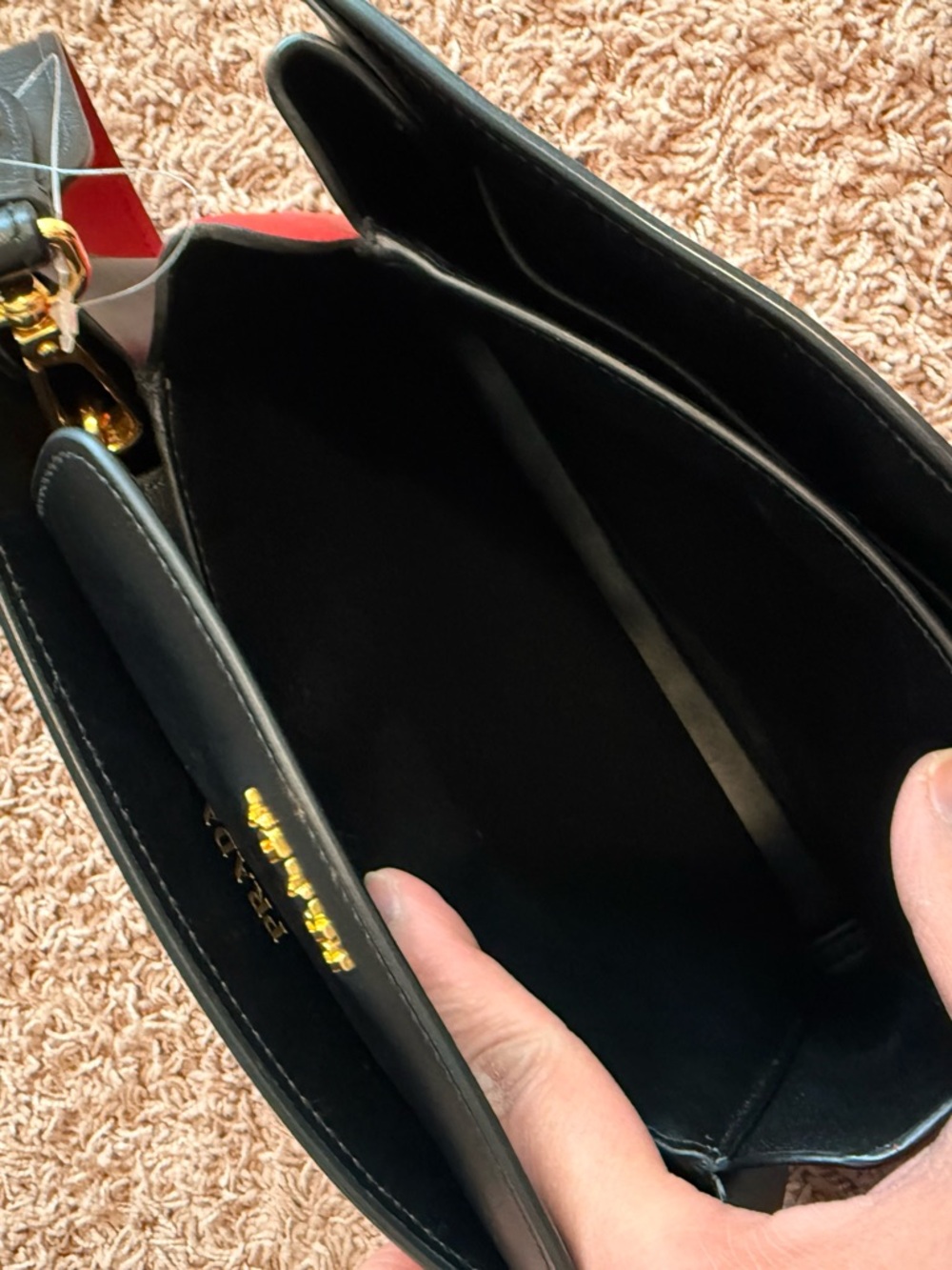 PRADA Bibliotheque Bag - Picture 9 of 16